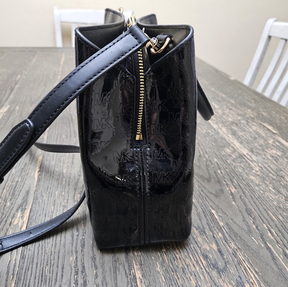 Michael Kors Camille Black MD satchel handbag New With Tags - Picture 12 of 13